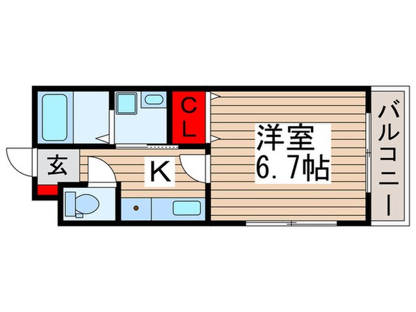 ハイデンローゼの物件間取画像